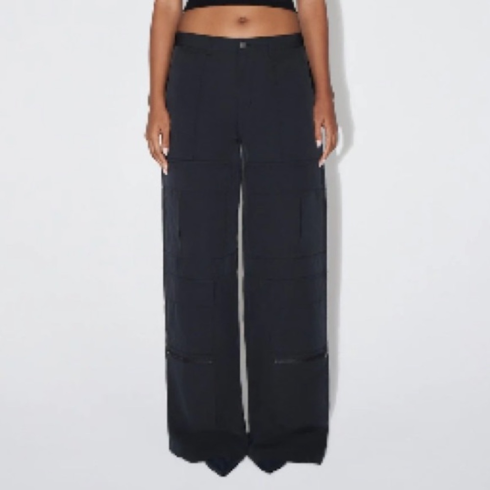 Khy Black Cargo Pants (Size S)
